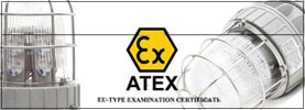 Получен сертификат соответствия взрывозащищенных светильников SGJ01, SGA01 и SGA02 требованиям стандартов АТЕХ