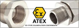 Получен сертификат соответствия  заглушек, дренажных устройств,  вентиляционных устройств, переходников, ниппелей требованиям стандартов АТЕХ