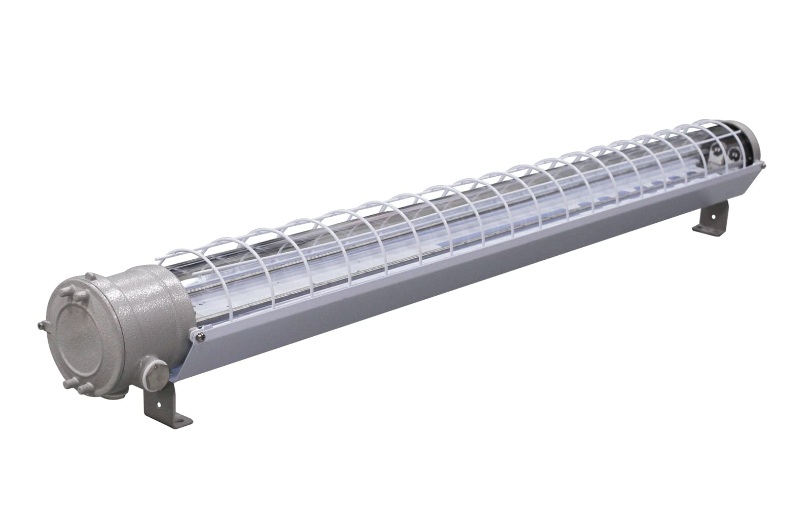 Светильники рудничные для люминесцентных ламп серии СГЛ03-М…Л в корпусе из малоуглеродистой стали