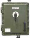 Цвет хаки (например RAL 6003) рекомендуется использовать только для электрооборудования военного назначения.