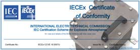 Получены расширения сертификатов соответствия взрывозащищенного оборудования Горэлтех требованиям стандартов МЭК Ех