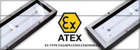 Получен сертификат соответствия взрывозащищенных линейных светодиодных светильников серии СГЛ01... требованиям стандартов АТЕХ