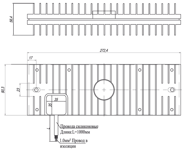 Взрывозащищенные обогреватели ГТГ-ОША для шкафов автоматики